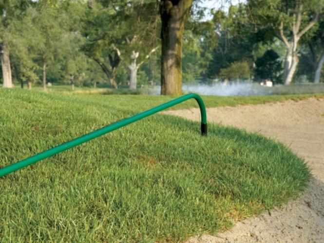 Curved Bunker Rake Handle